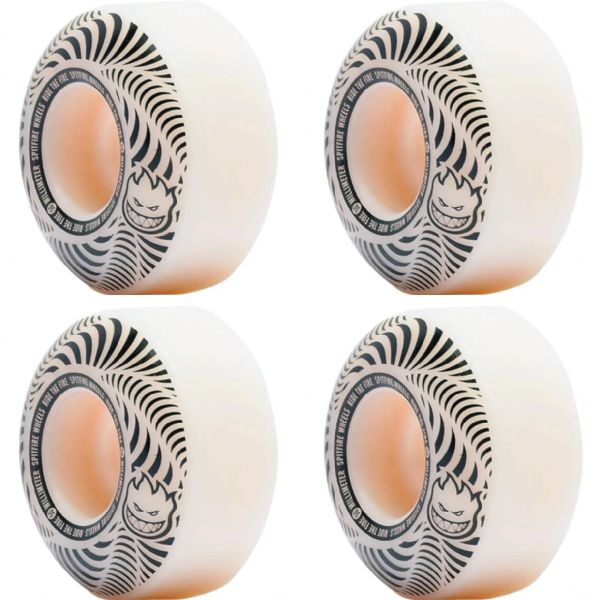 Spitfire Wheels Flashpoint Classic Natural Skateboard Wheels - 50mm 99a (Set of 4)