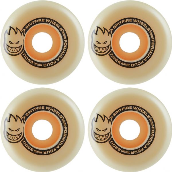 Spitfire Wheels Flashpoint Conical Natural Skateboard Wheels - 50mm 99a (Set of 4)