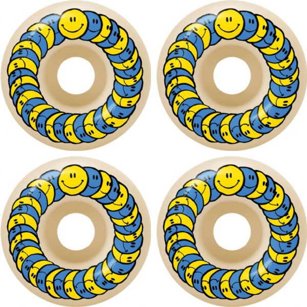 Spitfire Wheels Kevin "Spanky" Long Formula Four Happy Natural Skateboard Wheels - 52mm 99a (Set of 4)