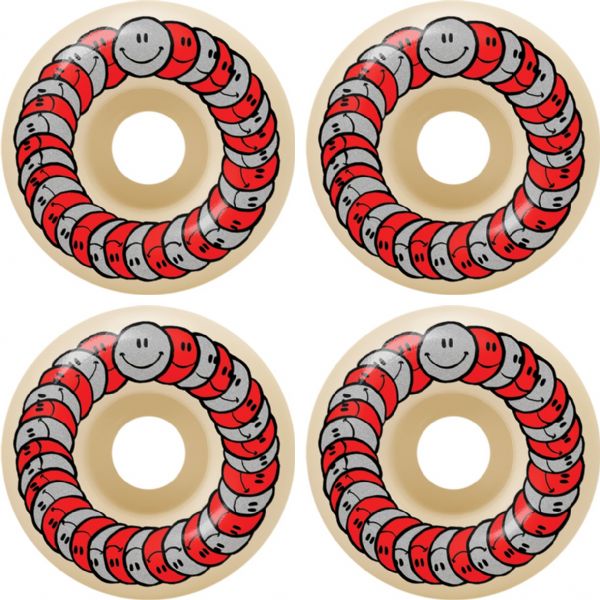 Spitfire Wheels Kevin "Spanky" Long Formula Four Happy Natural Skateboard Wheels - 54mm 99a (Set of 4)