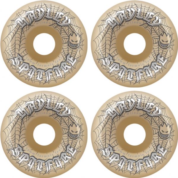 Spitfire Wheels Andrew Wilson Formula Four Conical Full Webbed Natural Skateboard Wheels - 56mm 99a (Set of 4)