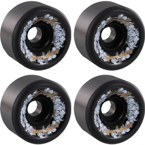 Speedlab Wheels Sirens Black Skateboard Wheels - 55mm 96a (Set of 4)