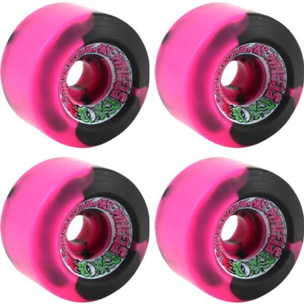 Speedlab Wheels Strangehouse Pink / Black Skateboard Wheels 60mm 95a