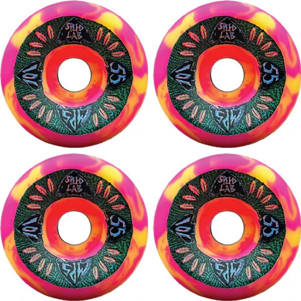 Speedlab Wheels MPS Skateboard Wheels - 55mm 101a (Set of 4)